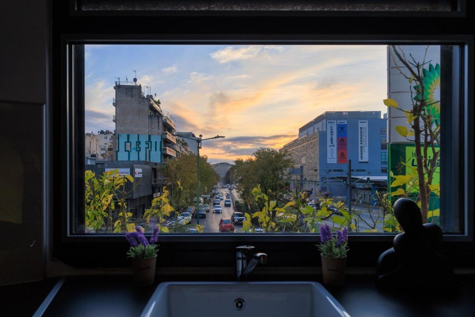 Aiolos Luxury Metro Acropolis Suite 7 Near Museum Of Modern Art Athena Bagian luar foto